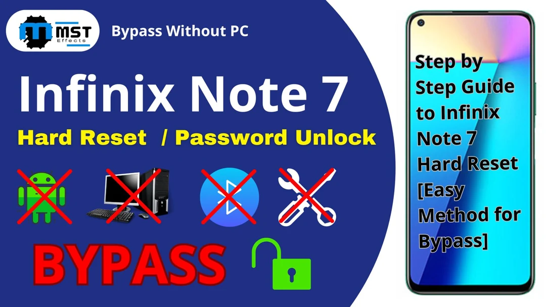 Infinix Note 7 Hard Reset