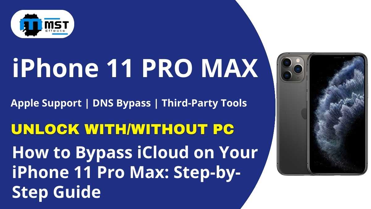 iPhone 11 pro max iCloud Bypass