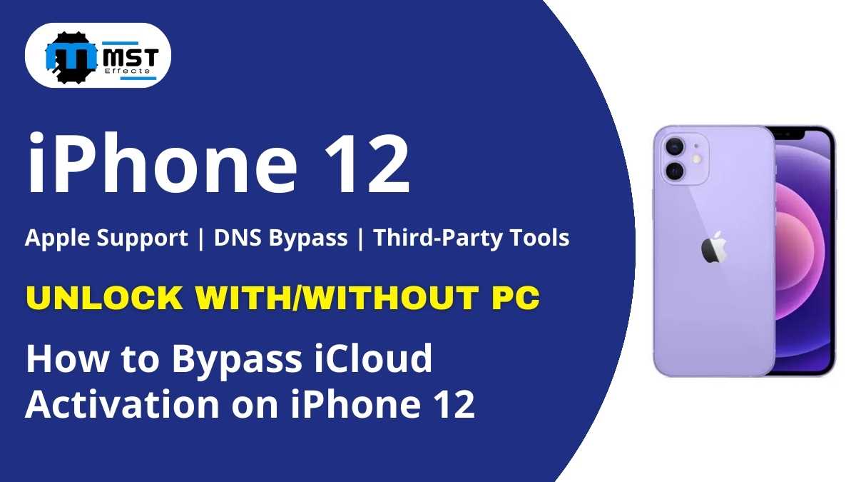 iPhone 12 iCloud Bypass