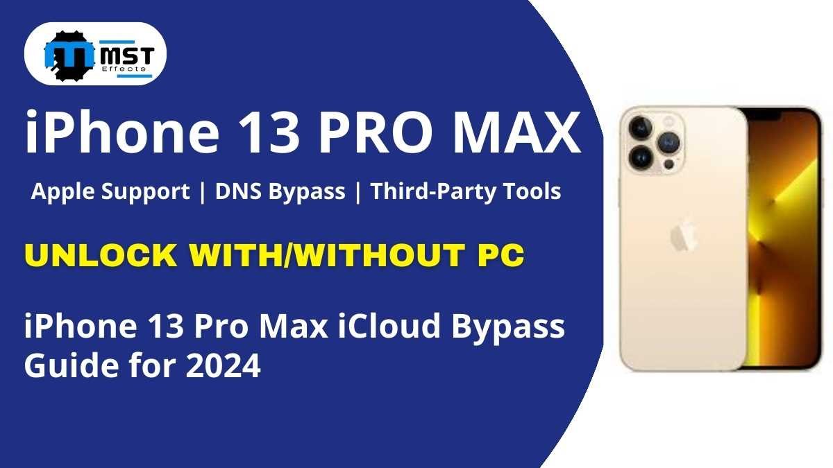 iPhone 13 Pro Max iCloud Bypass