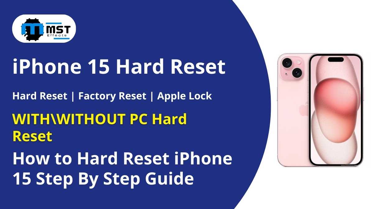 iPhone 15 Hard Reset