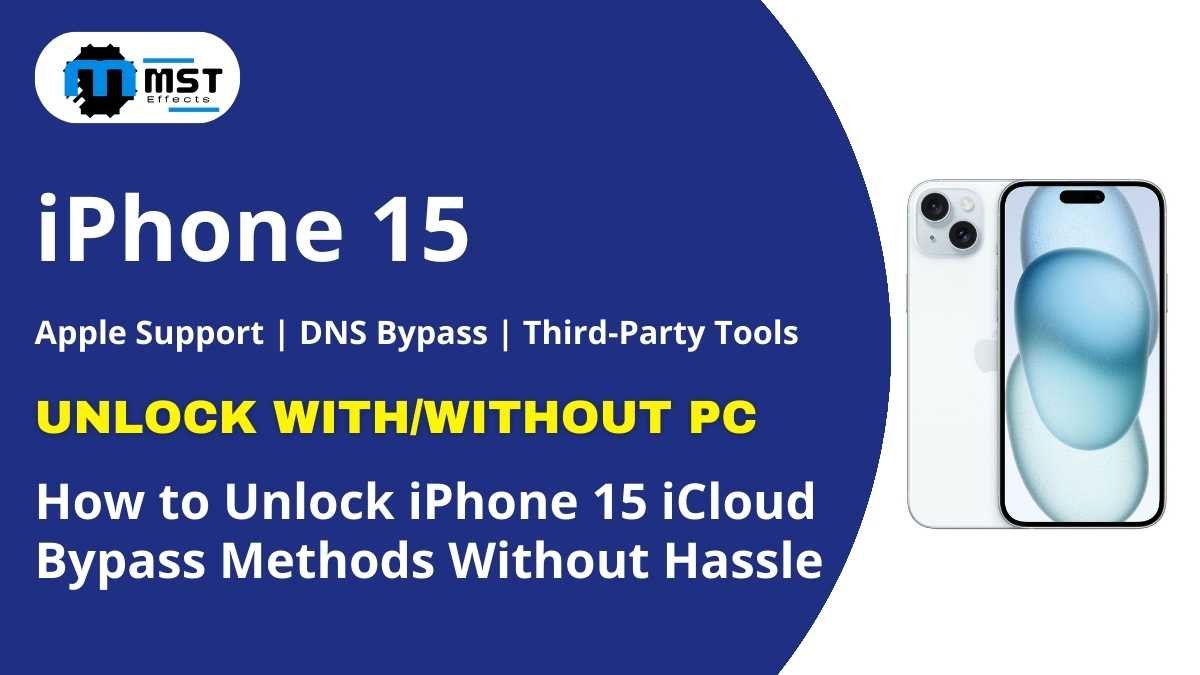 iPhone 15 iCloud Bypass