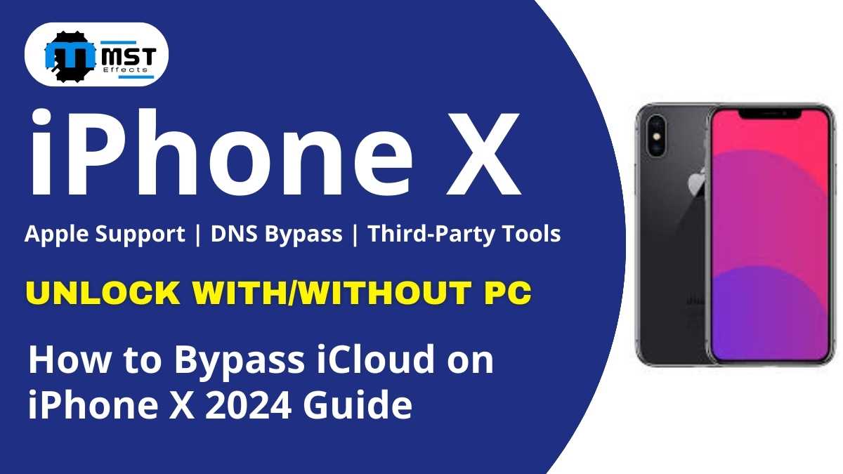 iPhone X iCloud Bypass