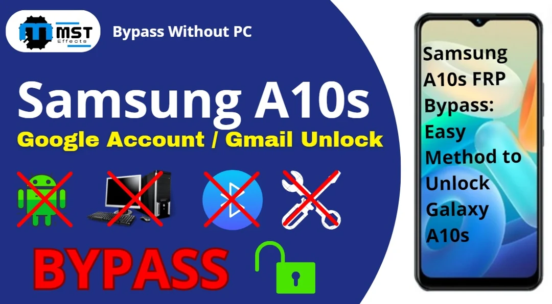 Samsung A10s frp bypass