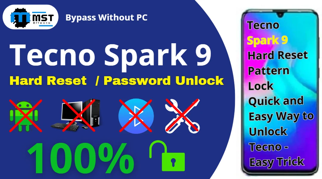 Tecno Spark 9 Hard Reset