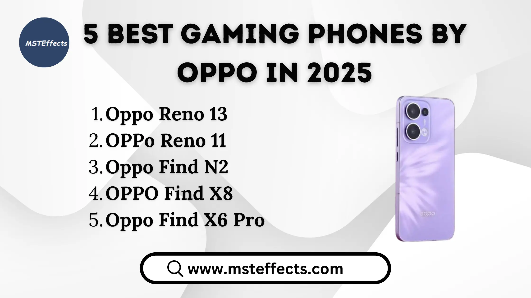 5 Best Gaming Phones By Oppo In 2025
