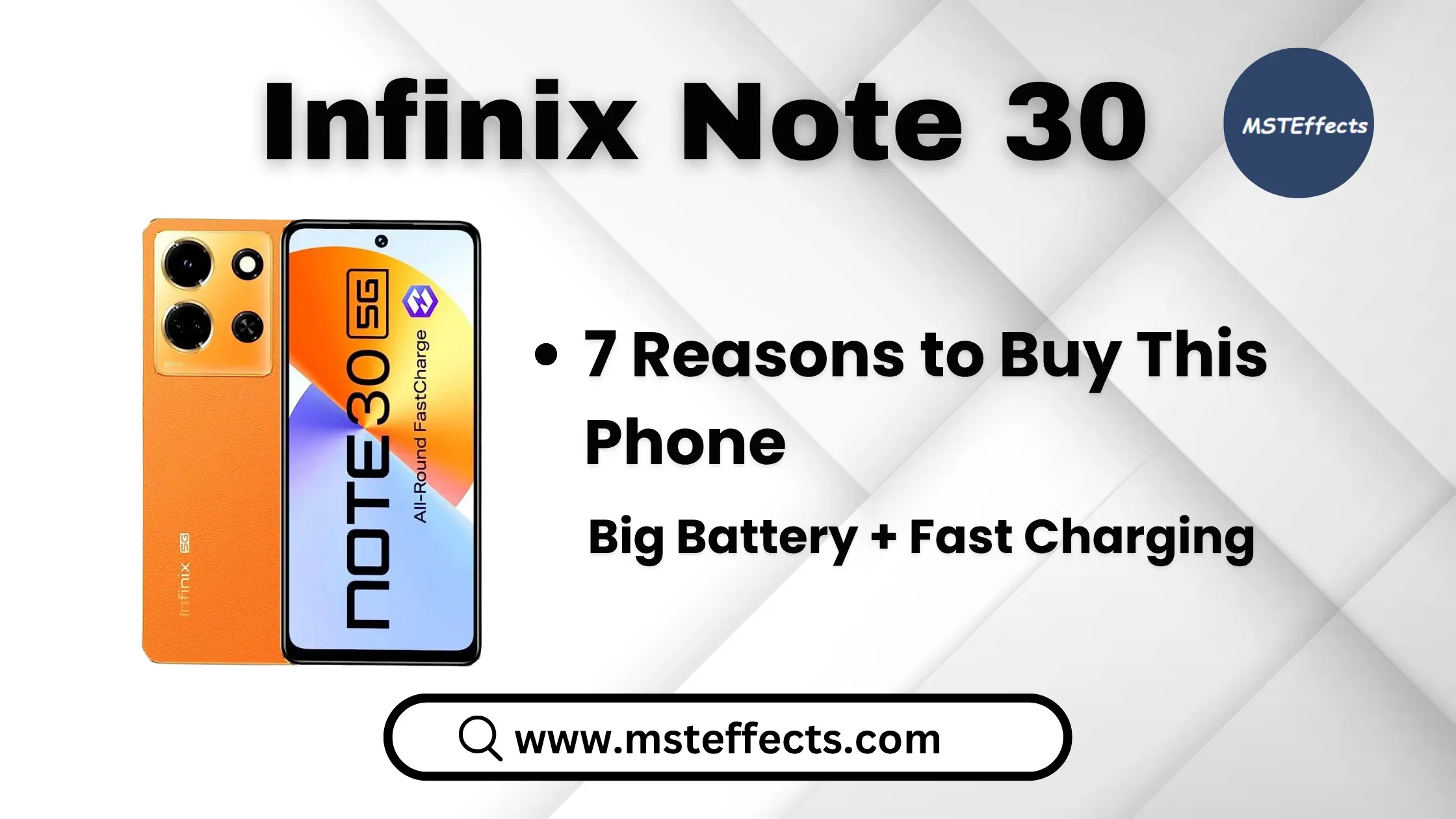7 Reasons to Buy Infinix Note 30