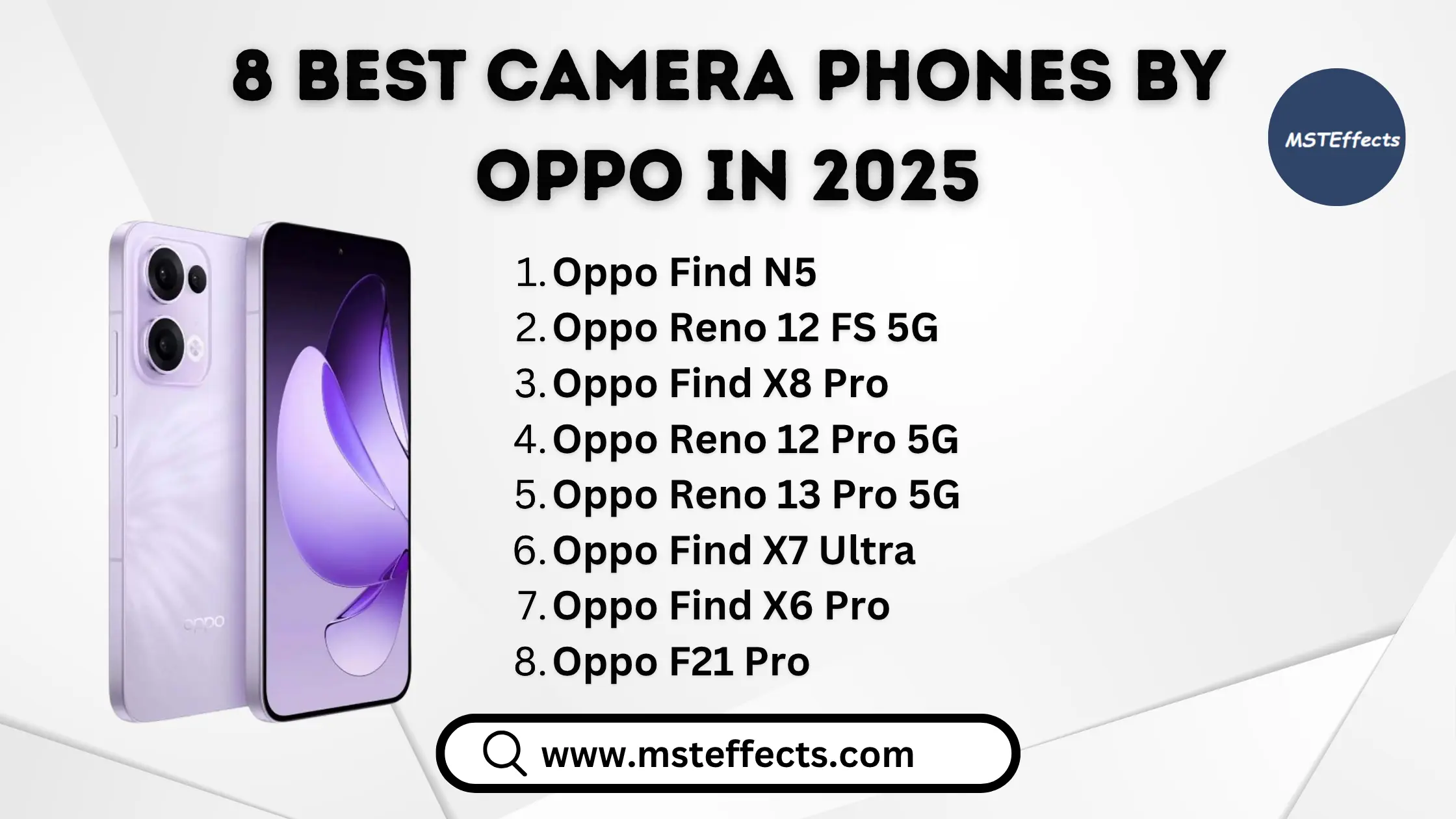 8 Best Camera Phones by Oppo