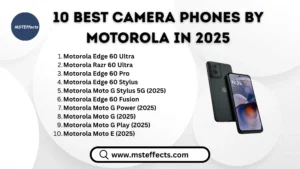 10 Best Camera Phones By Motorola