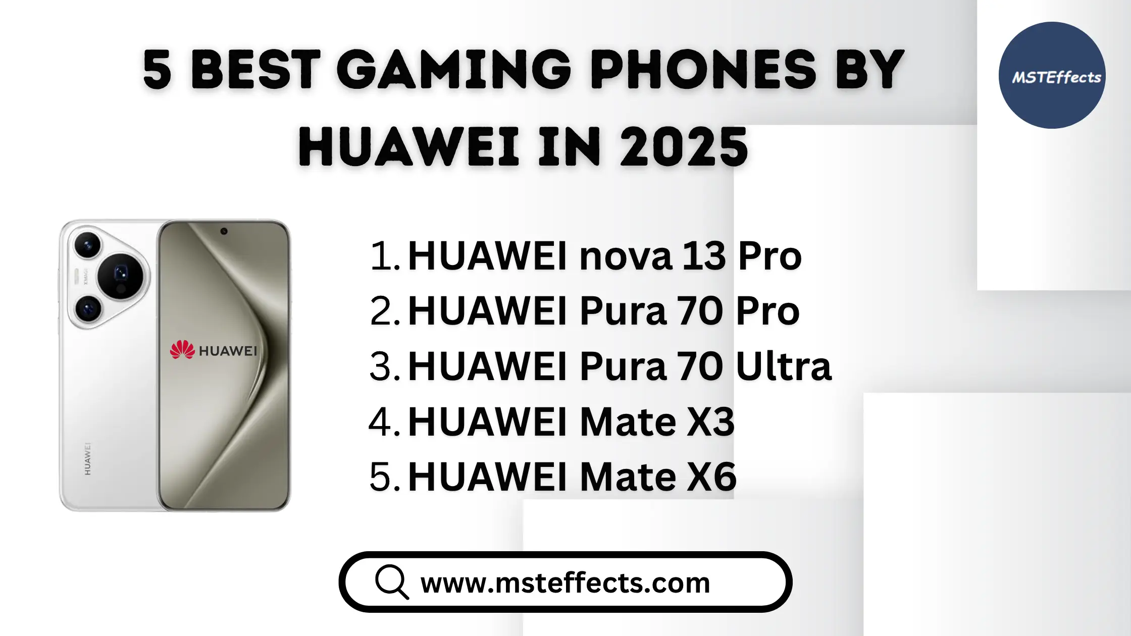 5 Best Gaming Phones By Huawei