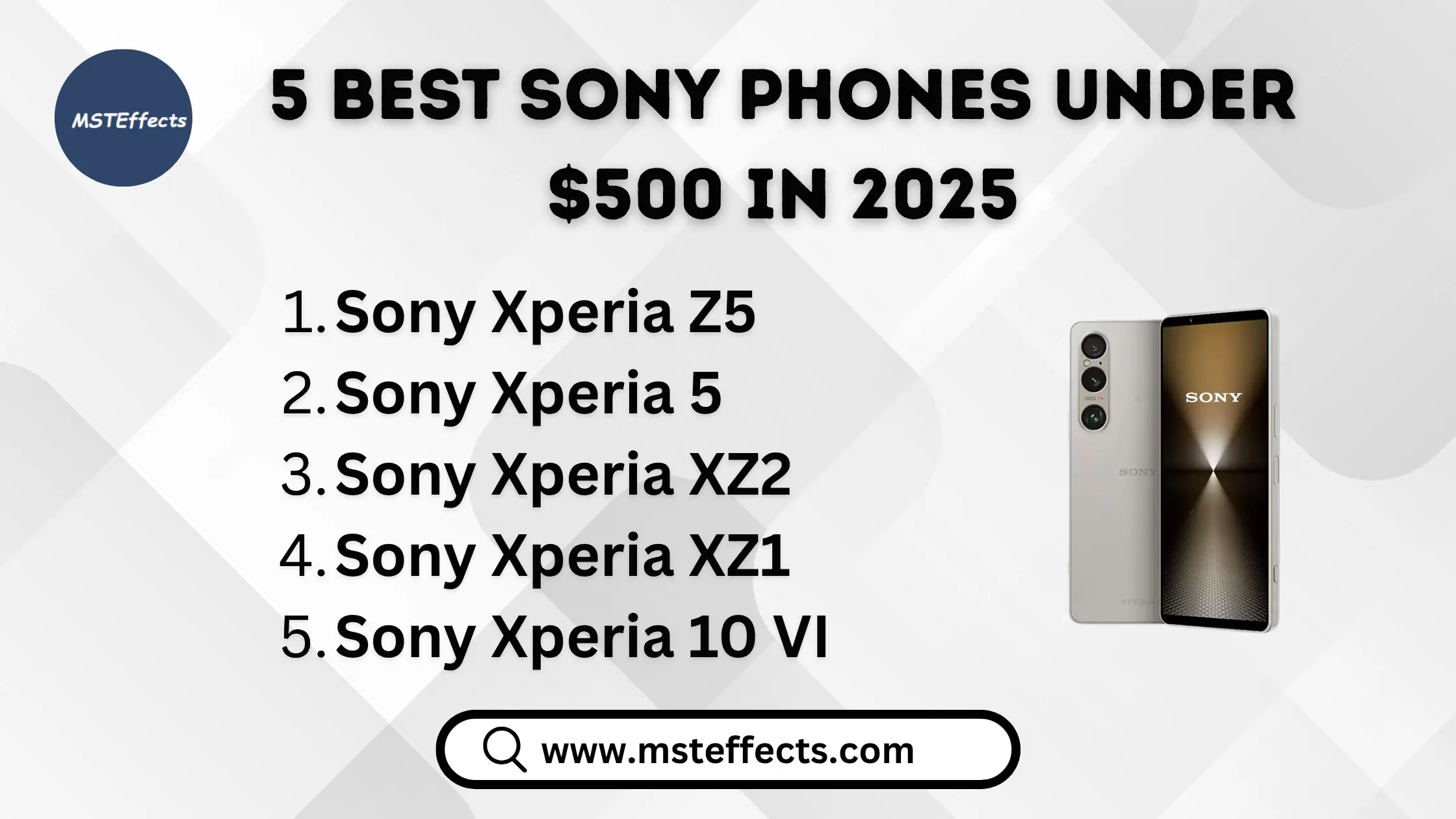 5 Best Sony Phones Under $500