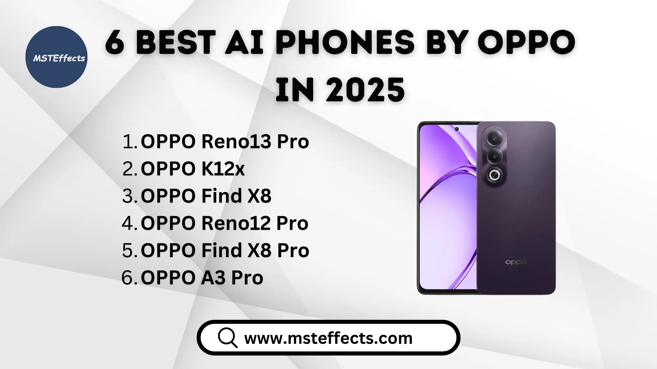 6 Best AI phones by Oppo in 2025