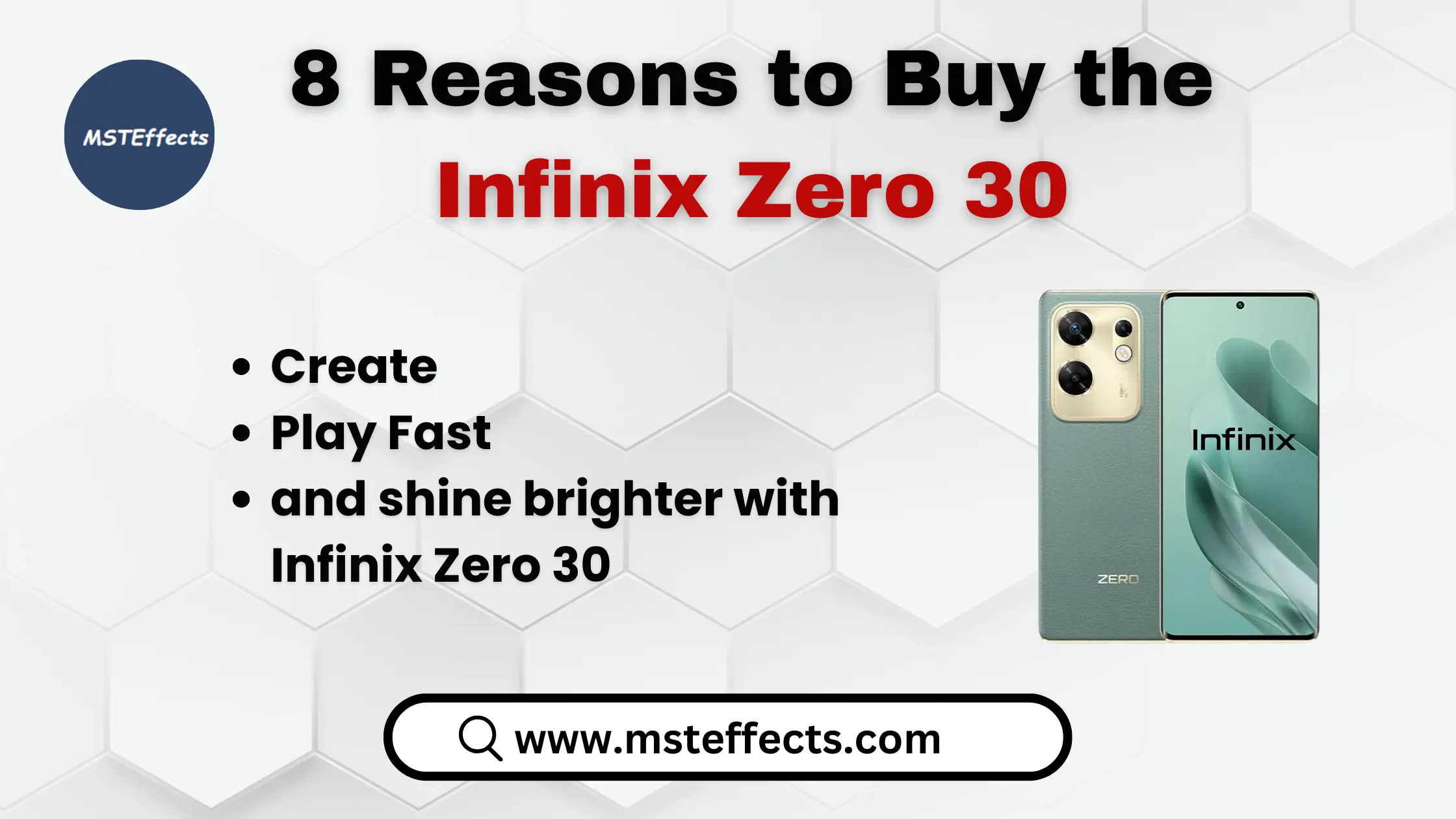 8 Reasons to Buy the Infinix Zero 30