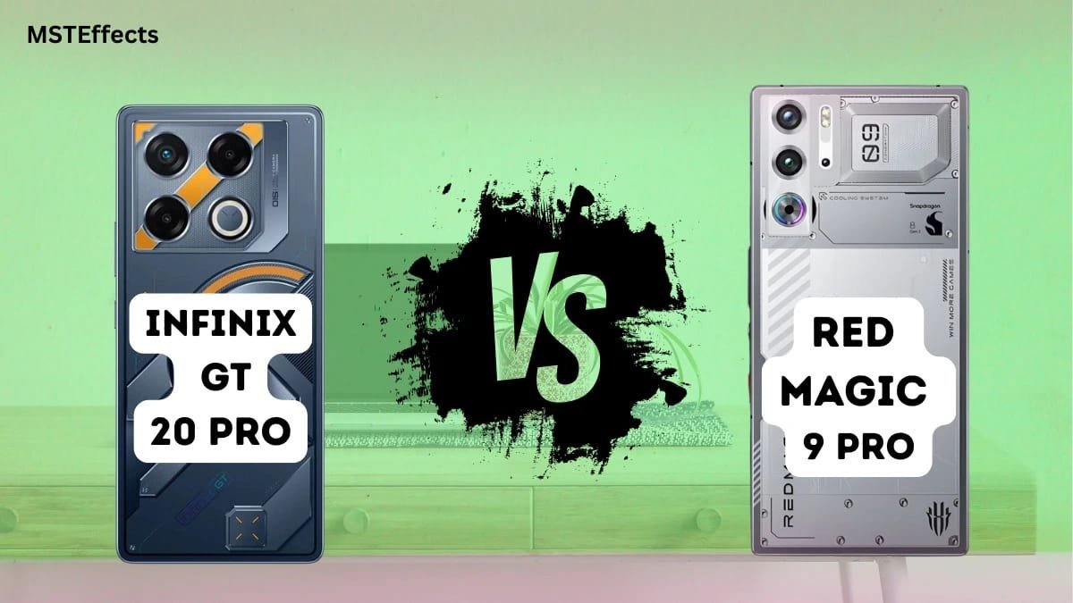 Infinix GT20 Pro Vs Red Magic 9 Pro Comparison Tech Specs