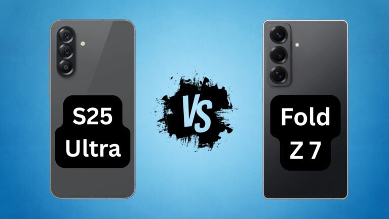S25 Ultra vs Fold Z 7