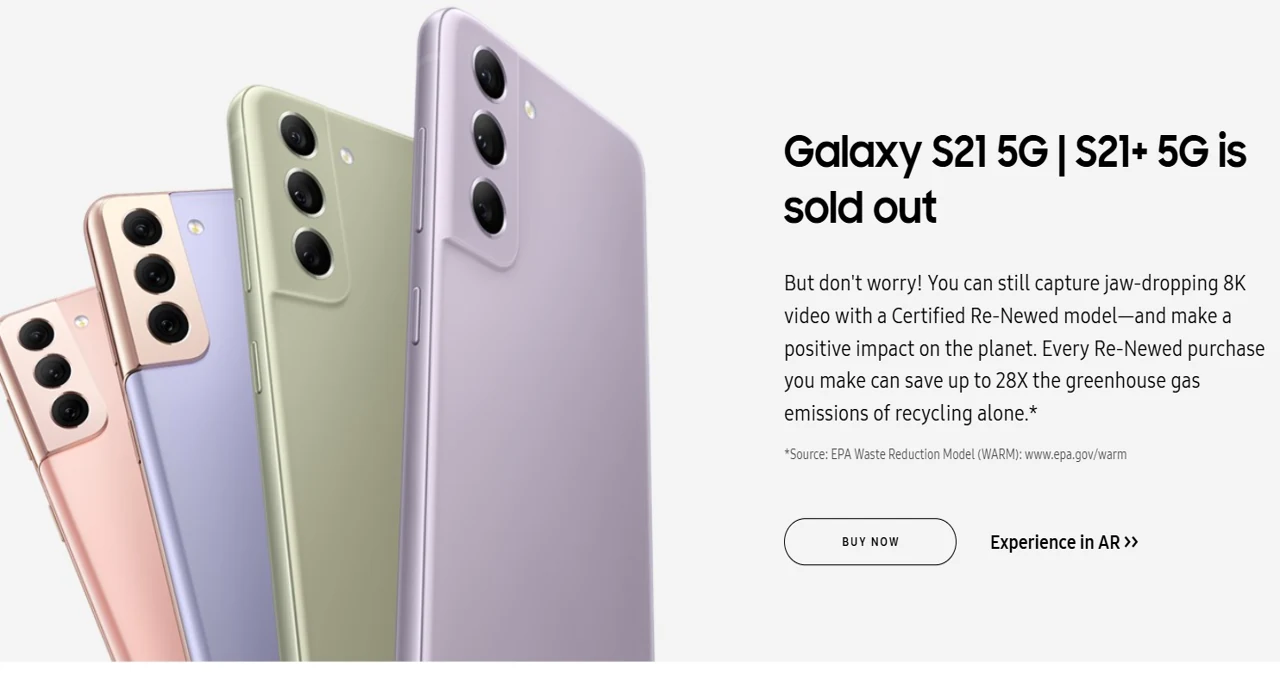 Samsung Galaxy S21+ 5G - Specs, Price & 60 Features 2026