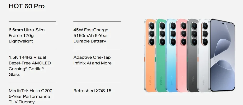 Infinix Hot 60 Pro