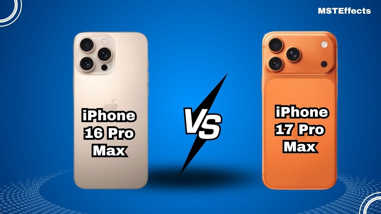 iphone 16 pro max vs iphone 17 pro max